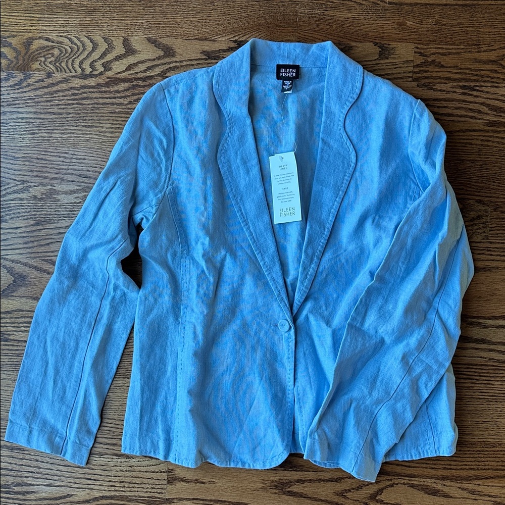 Eileen Fisher Linen Blazer